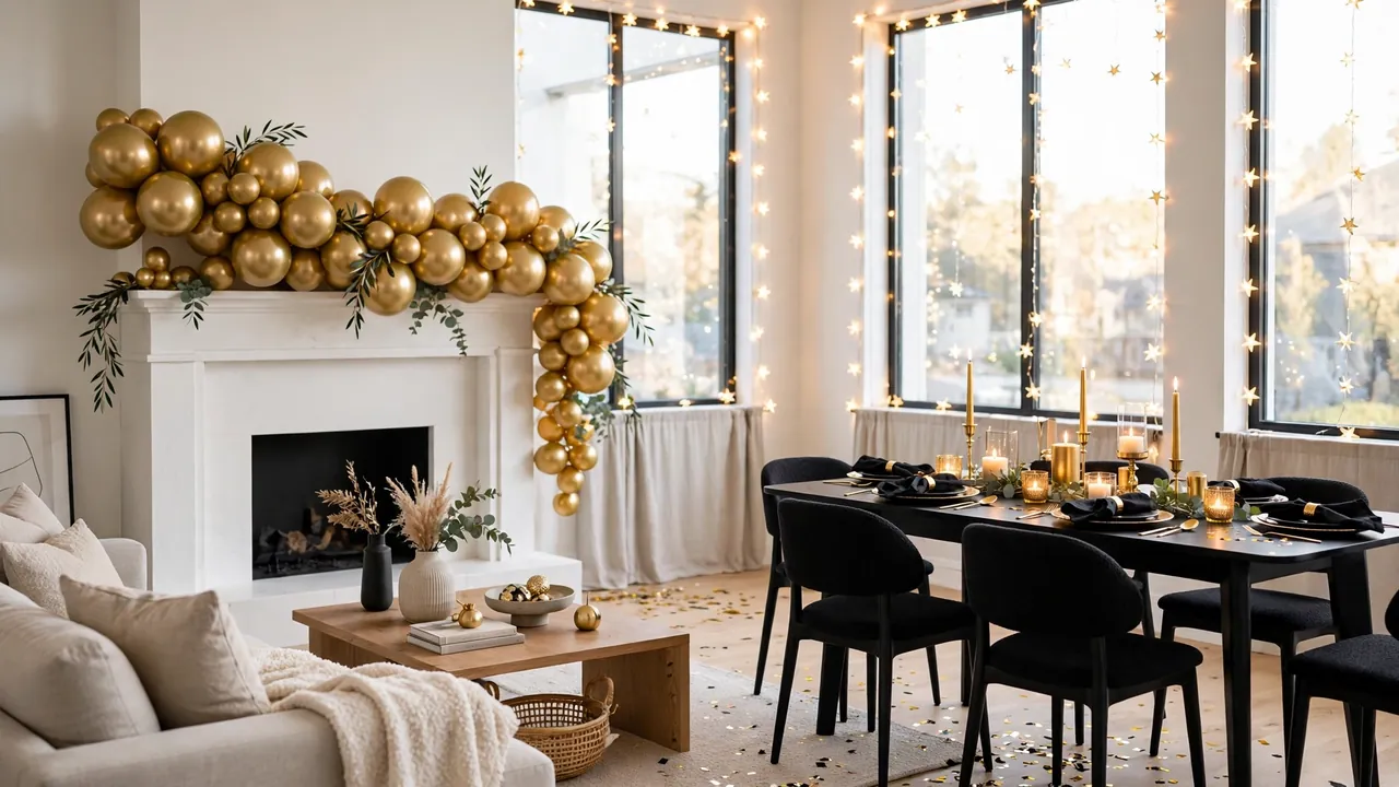 18 Magical New Year's Eve Decor Ideas for a Glamorous Celebration