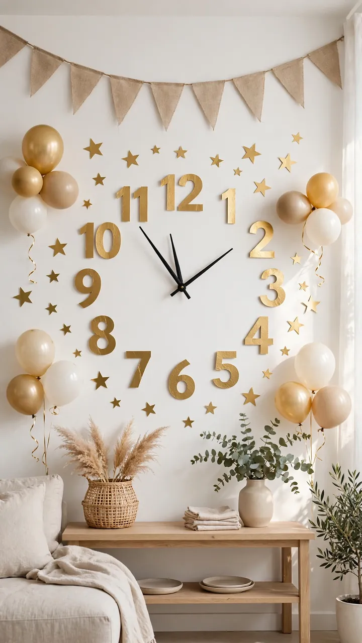 Clock Countdown Wall