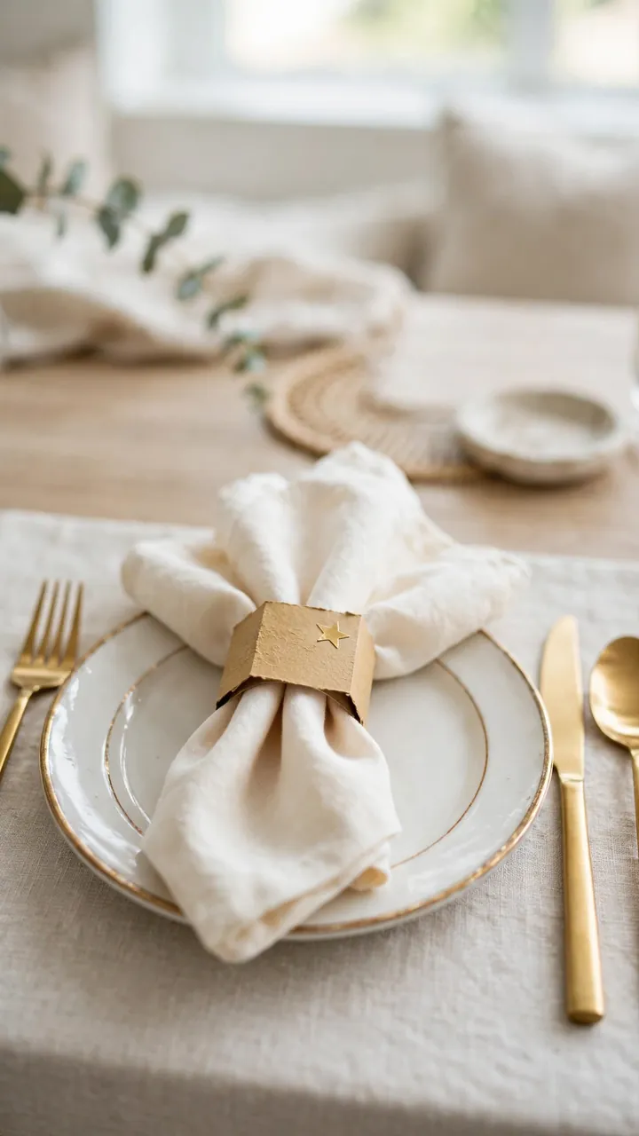 Metallic Napkin Rings