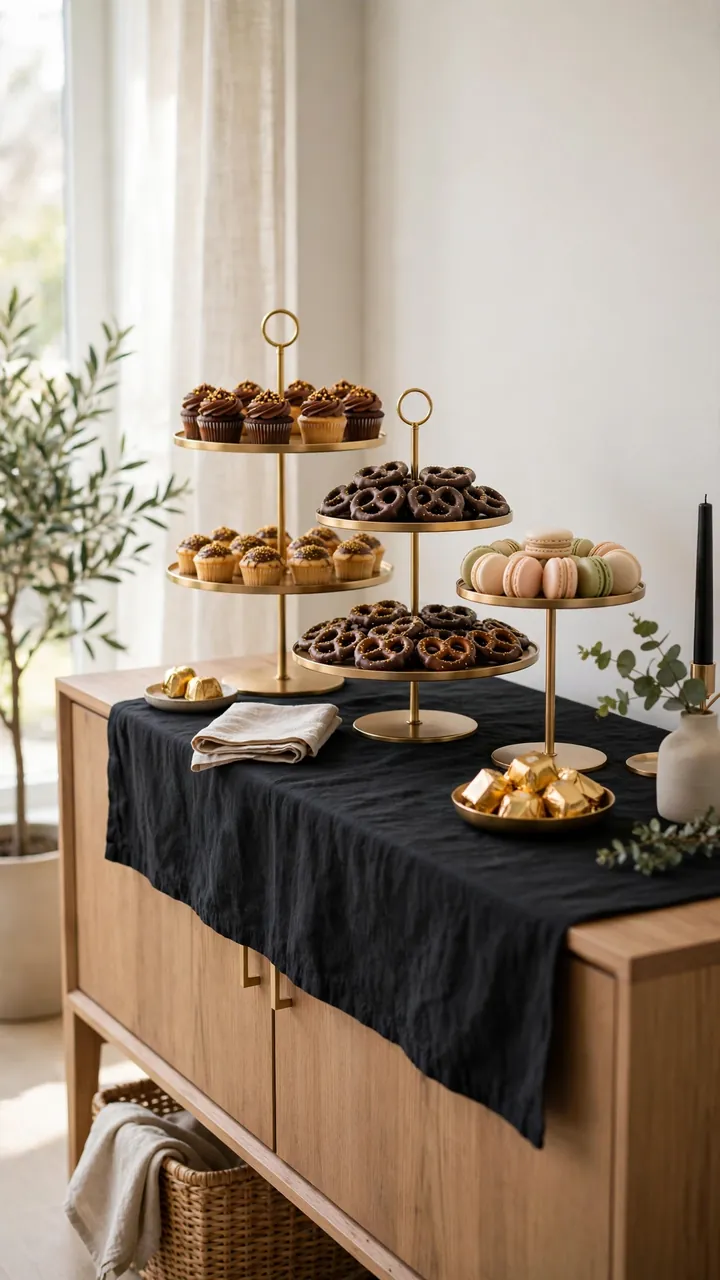 Midnight Dessert Table