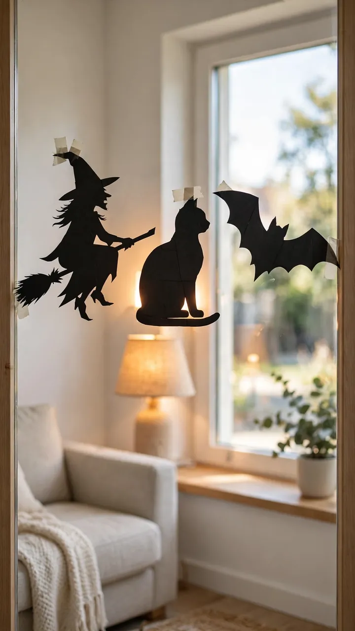 Creepy Window Silhouettes