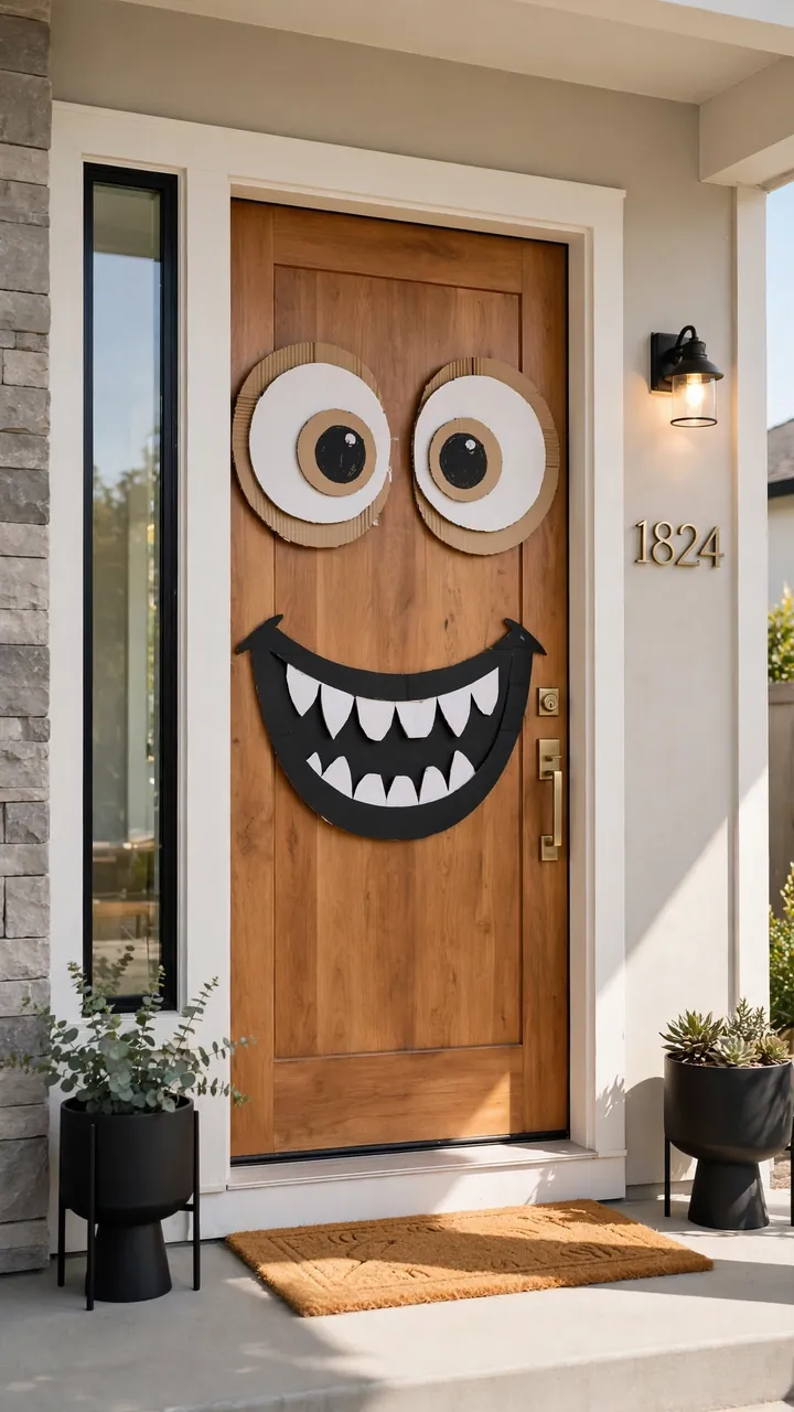 Spooky Door Monster