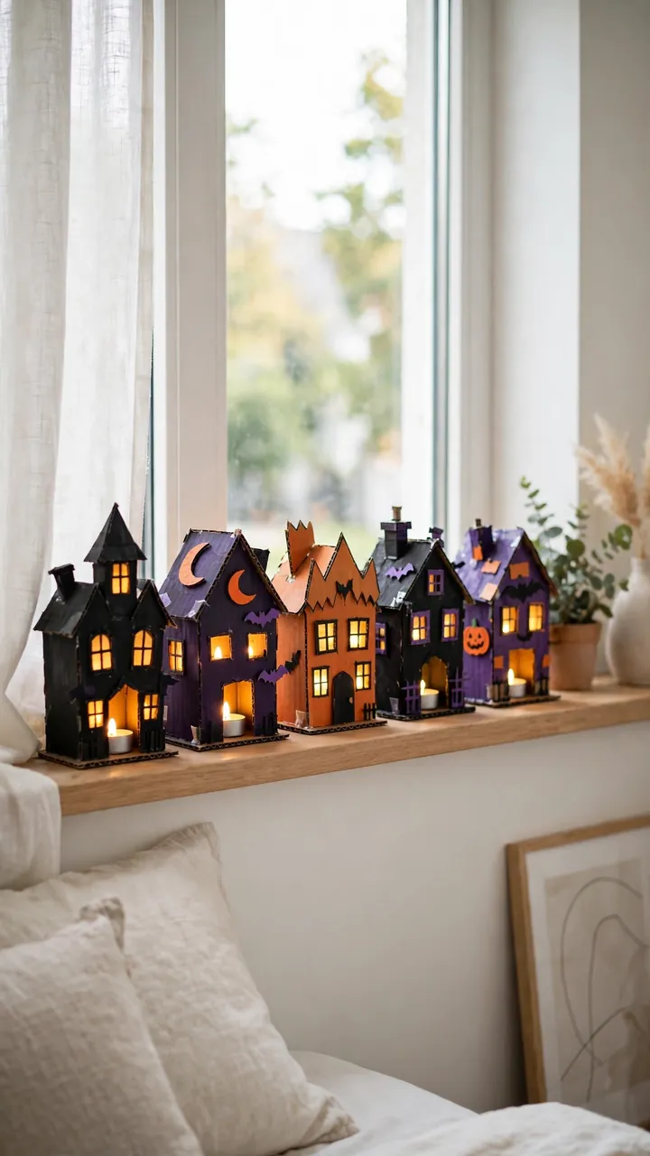 Mini Cardboard Village