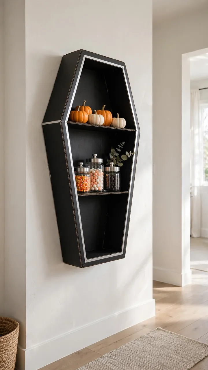 Cardboard Coffin Shelf