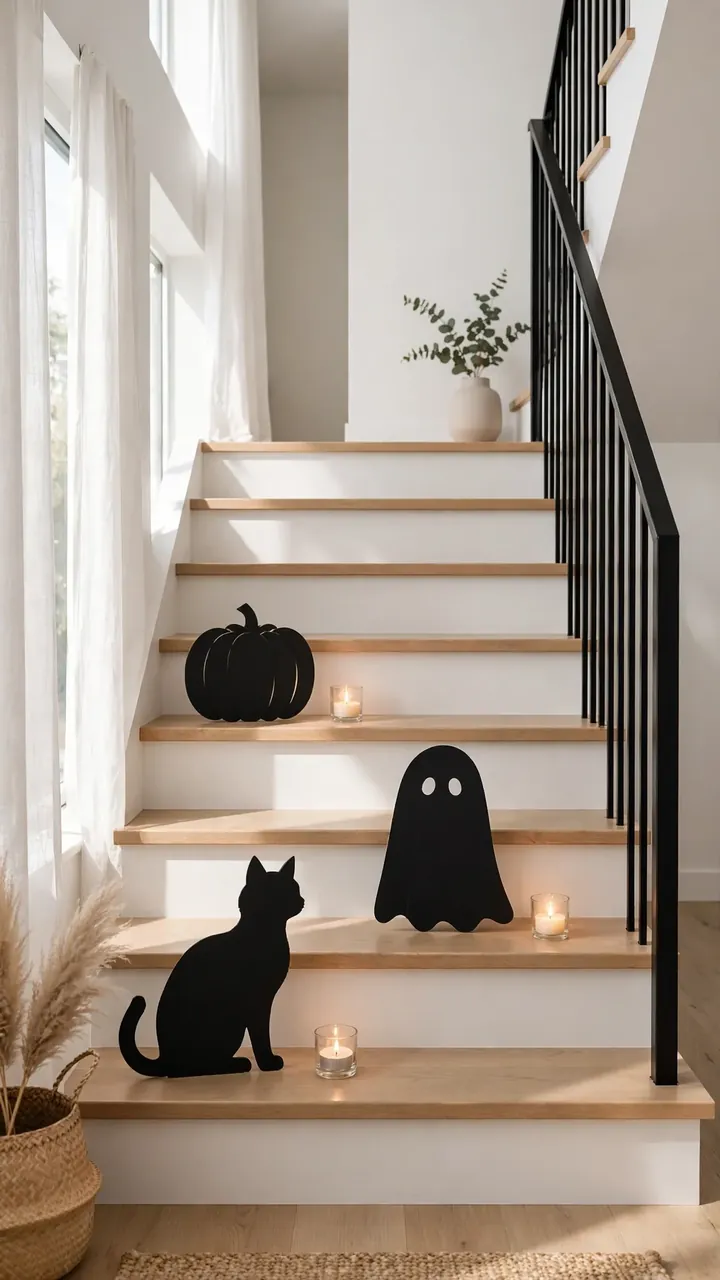 Spooky Staircase Cutouts