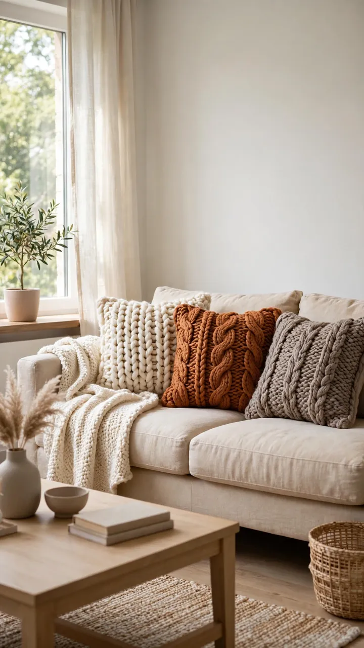 Knit Pillow Covers