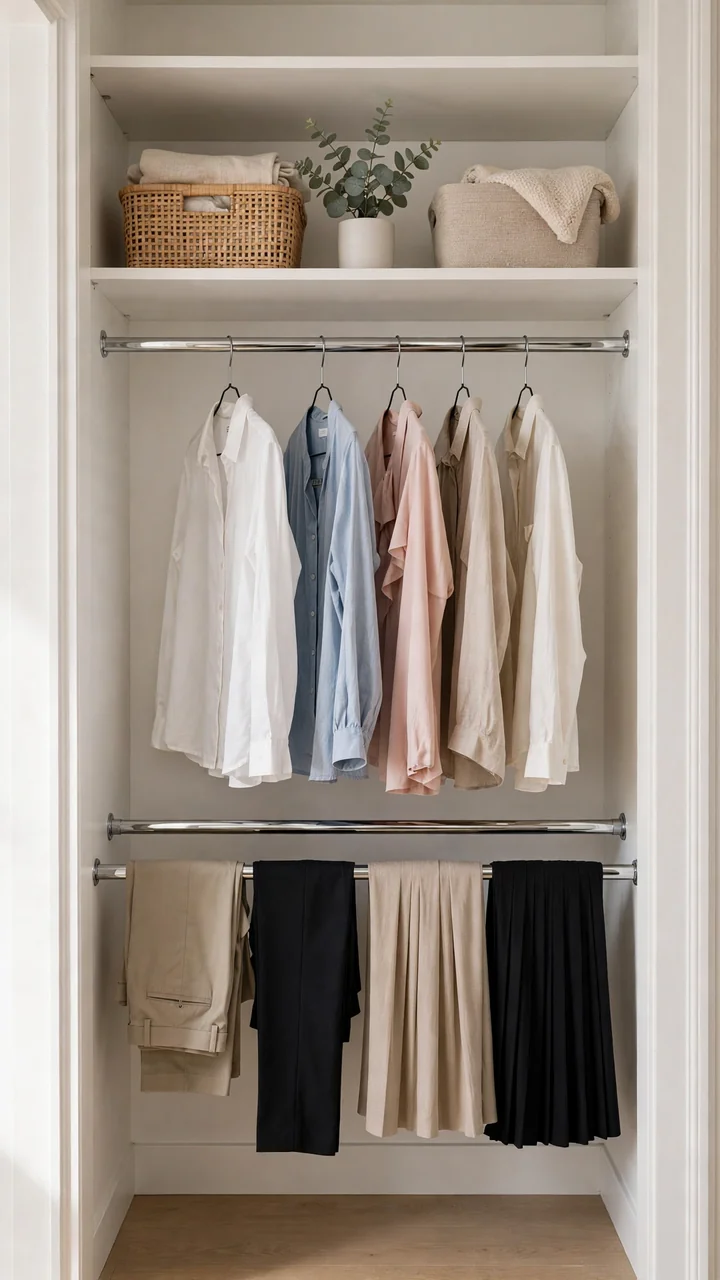 Double Hang Rods