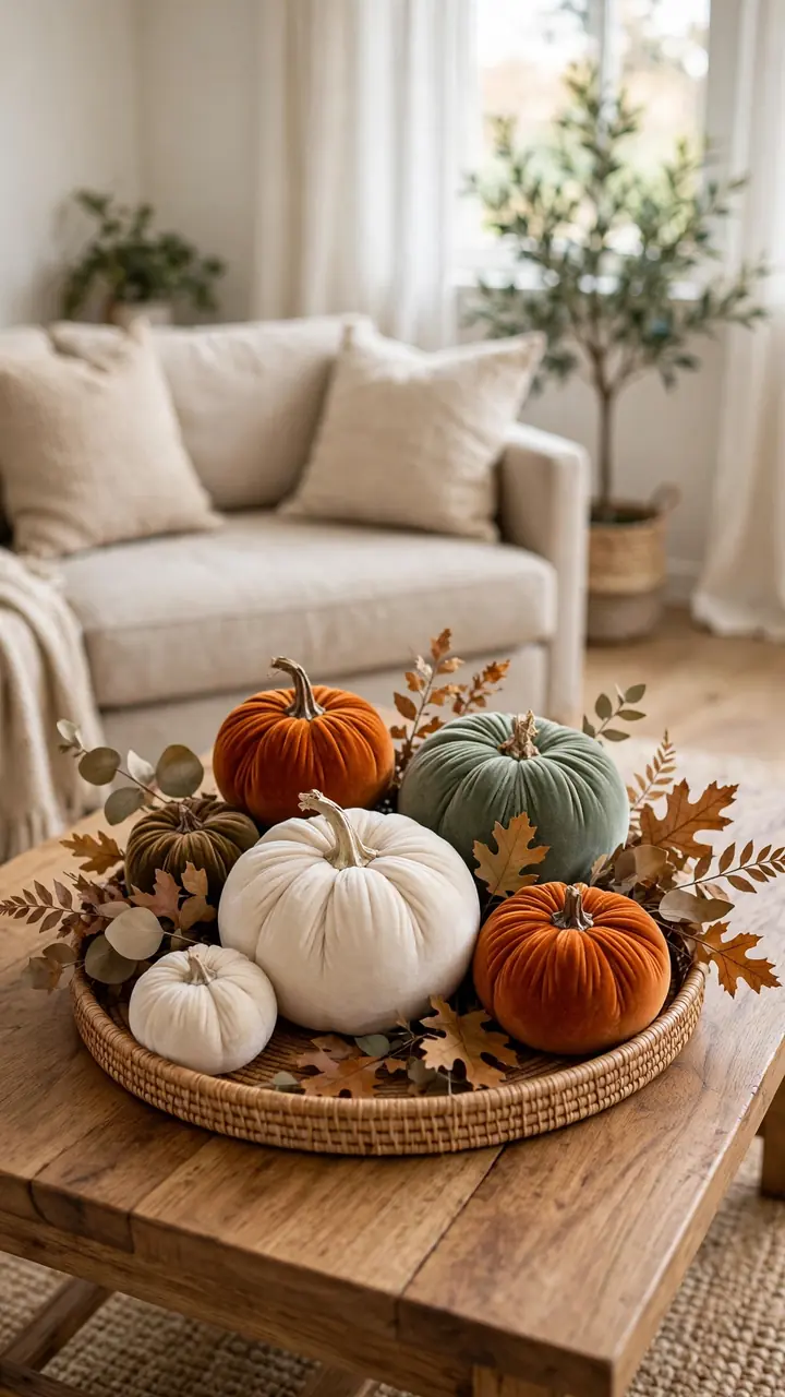 Velvet Pumpkin Clusters
