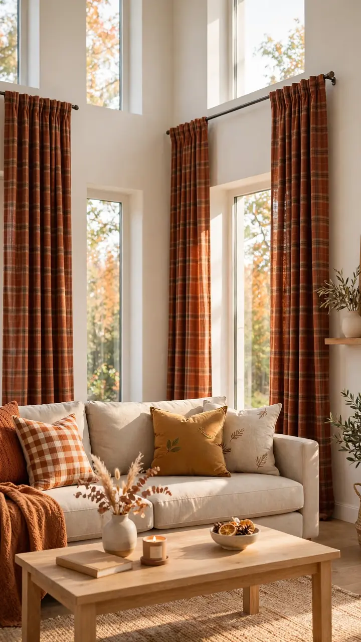 Flannel Window Panels