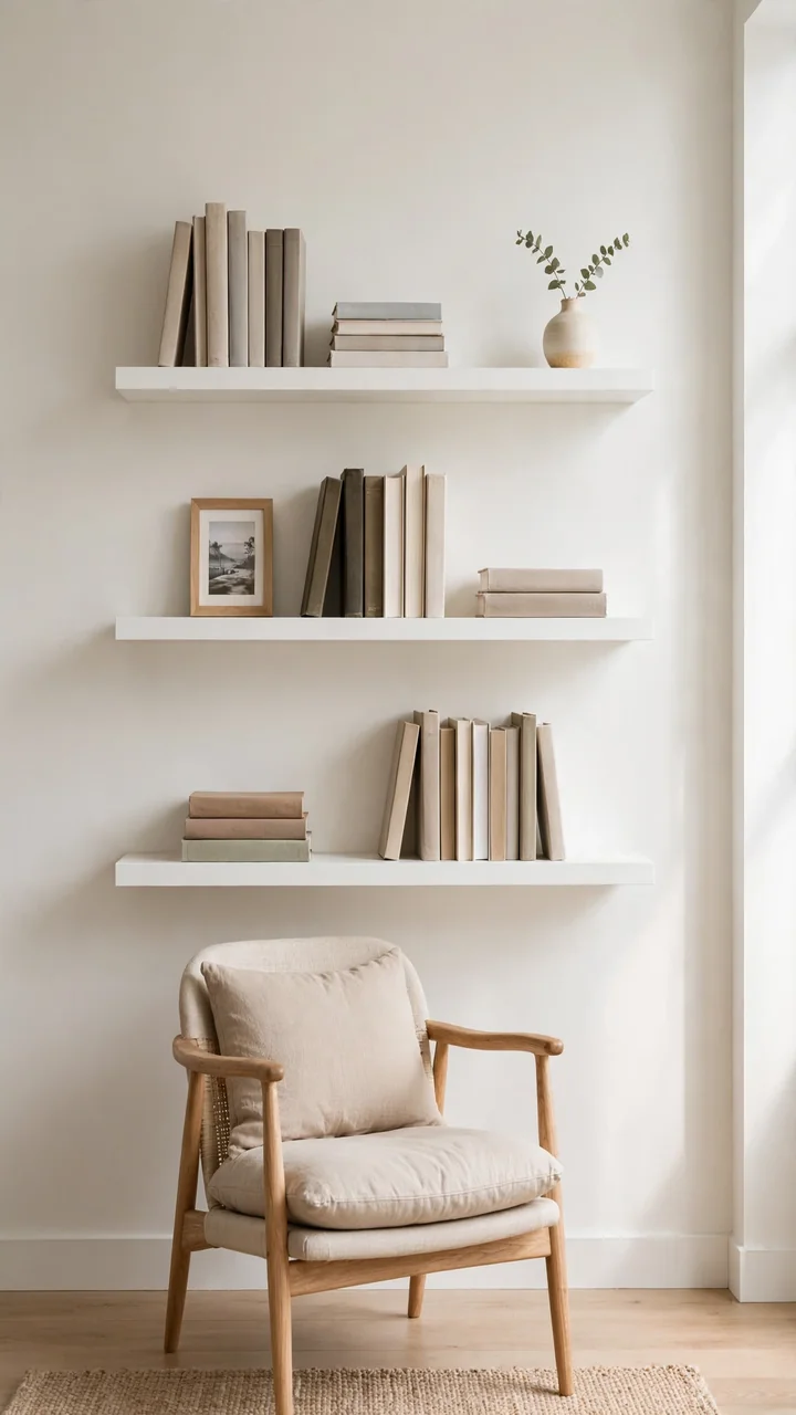 Floating Book Shelves